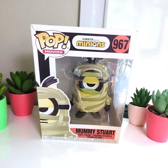 Funko Pop! Movies: Minions - Mummy Stuart vinyl figure - Picture 1 of 3